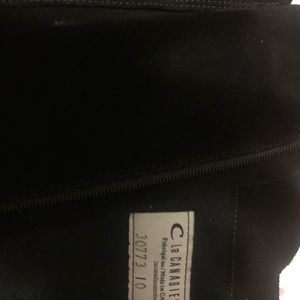 La Canadienne black suede boots
